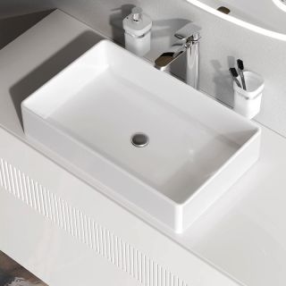 Раковина накладная  Am.Pm Func M8FWCC10600WG 60 см белый